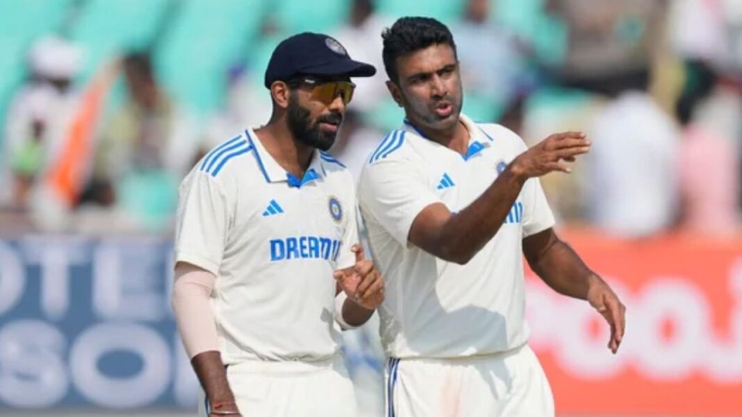 Jasprit Bumrah with ashwin