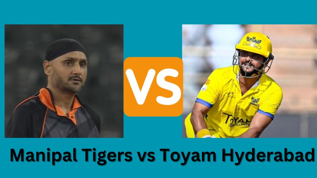 Manipal Tigers vs Toyam Hyderabad player vs player stats