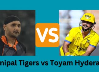 Manipal Tigers vs Toyam Hyderabad player vs player stats