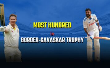 Most Hundred in Border Gavaskar Trophy History