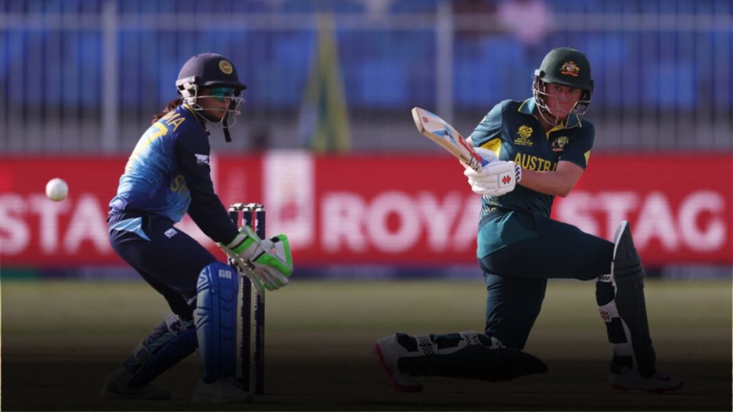 Sri Lanka Women vs Australia Women T20 World Cup Match Summary