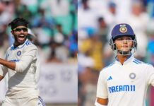 Yashasvi Jaiswal and Ravindra Jadeja test