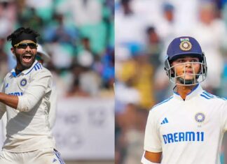 Yashasvi Jaiswal and Ravindra Jadeja test